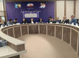 حضور مسئول سازمان بسیج مهندسین صنعت و معدن استان قم در جلسه ستاد تسهیل و رفع موانع تولید استان