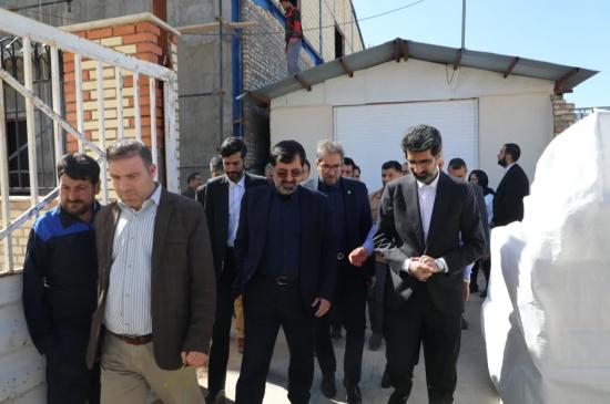  بازدید از واحد تولیدی دارو سلامت فارمد در راستای طرح صنعت‌یار و رفع موانع تولید واحدهای تولیدی