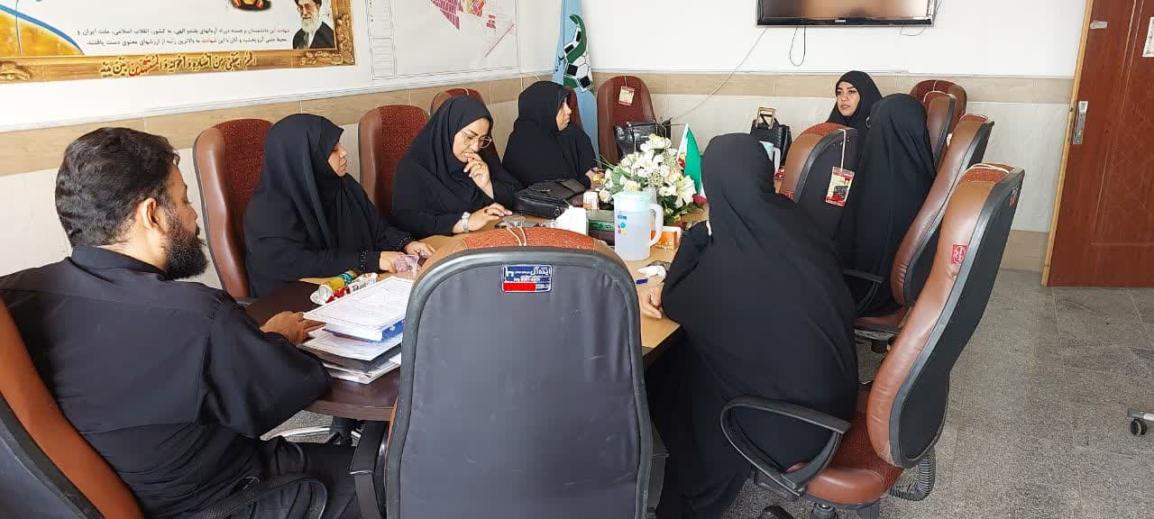 برگزاری جلسه هم اندیشی خواهران با حضور مسئول سازمان بسیج مهندسین استان قم با موضوع اجرای برنامه های سه ماهه دوم سال برگزاری جلسه هم اندیشی خواهران با حضور مسئول سازمان بسیج مهندسین استان قم با موضوع اجرای برنامه های سه ماهه دوم سال